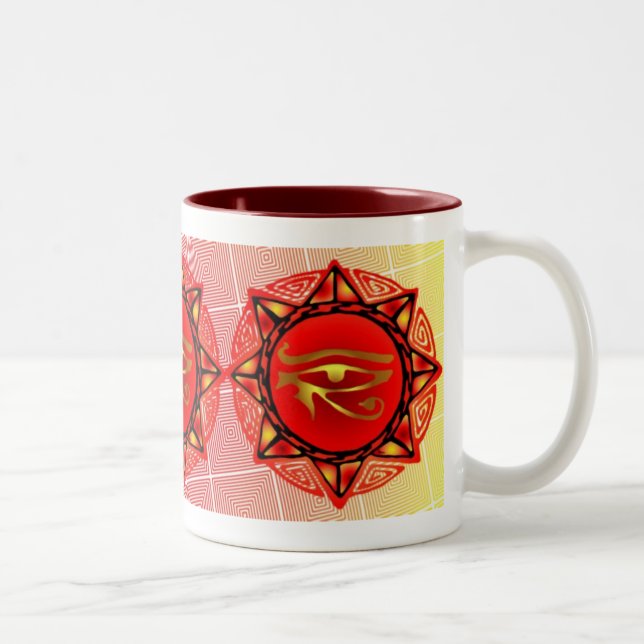 Horus Storm Two-Tone Coffee Mug (Right)