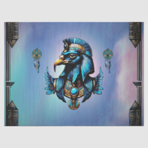 Horus the egyptian falcon god tissue paper