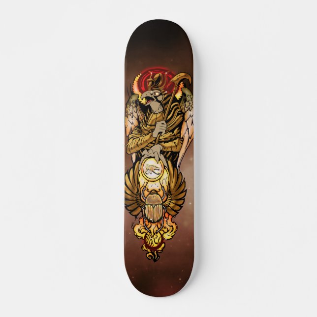 Horus with all seeing eye skateboard (Front)