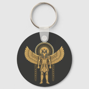 Horus with Sun Disk  Keychain
