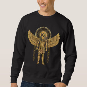 Horus with Sun Disk Sweatshirt
