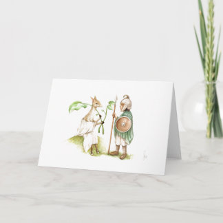 Hos & Ertae Franks Casket Greeting Card