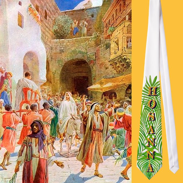 HOSANNA Cravate pour Palm dimanche (Créateur téléchargé)