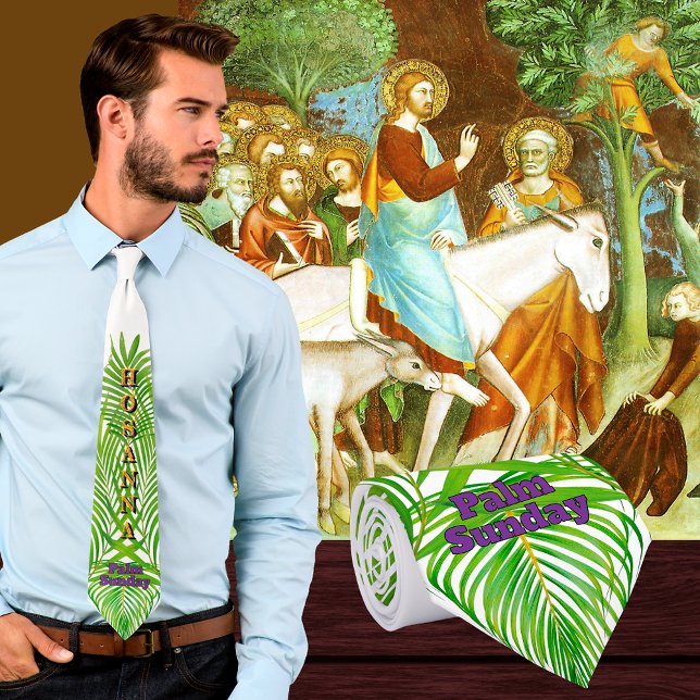 HOSANNA Palm Sunday Tie (Creator Uploaded)