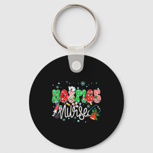 Hosce Nurse Funny Xmas Light Stethoscope Christmas Keychain