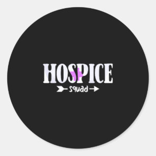 Hosce Nurse Hosce Squad  Classic Round Sticker
