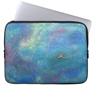 Hoshi-no-Ma: Between the Stars Laptop Sleeve