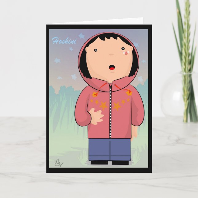 Hoshini Greeting Card (Front)