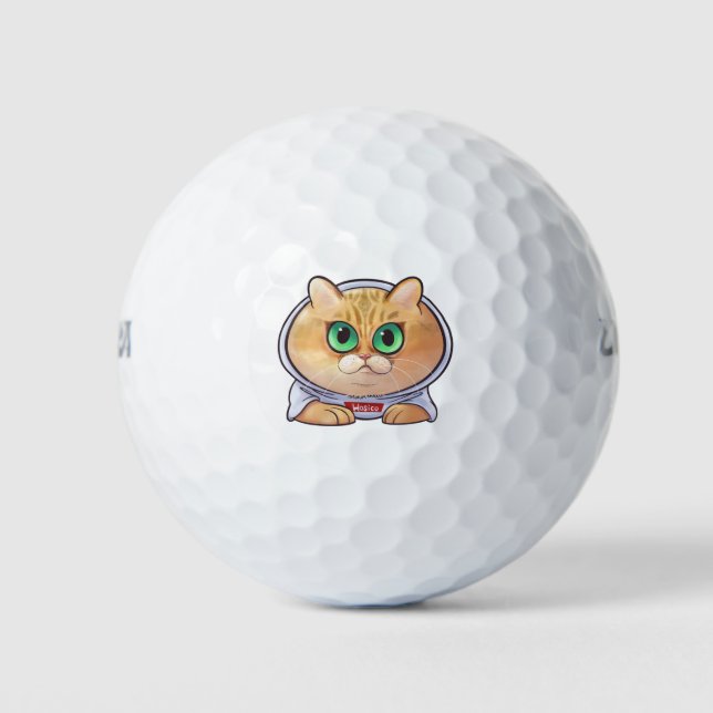 Hosico Cartoon Golf Balls (Front)
