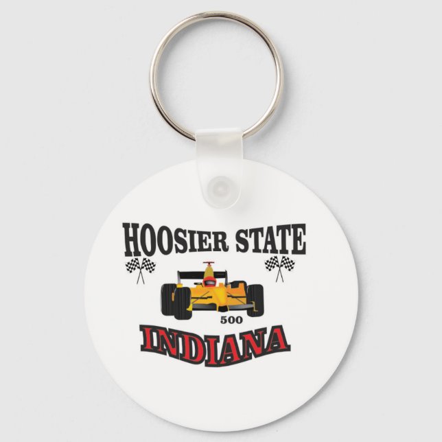 hosier state art keychain (Front)