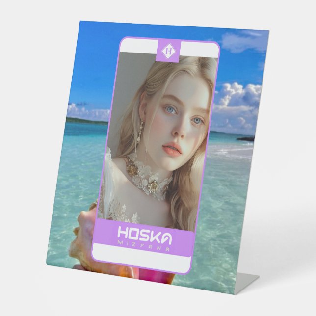 HOSKA PEDESTAL SIGN (Front)