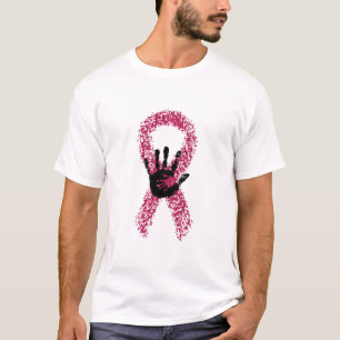 Hospice Care Awareness No One Fights Alone, Glitte T-Shirt