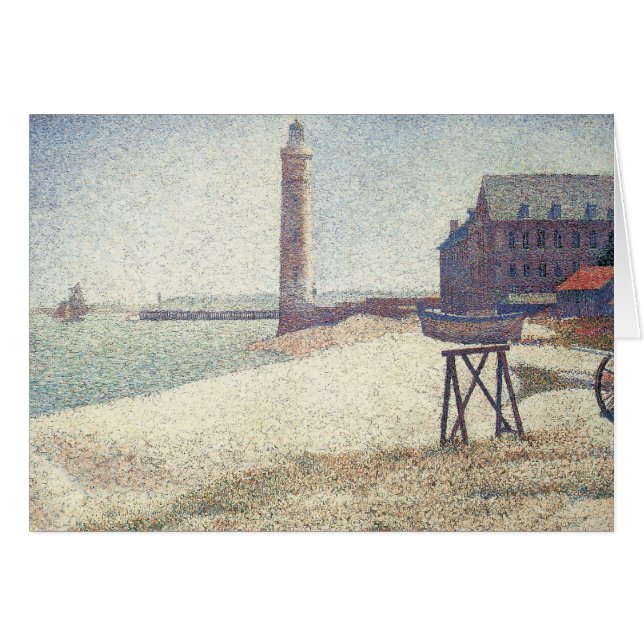 Hospice et phare, Honfleur de Georges Seurat (Devant horizontal)
