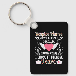 Hospice Nurse Appreciation Palliative Nurse Keychain
