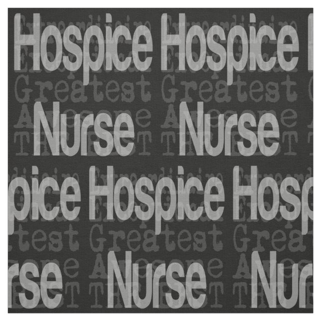 Hospice Nurse Extraordinaire Fabric (Swatch)