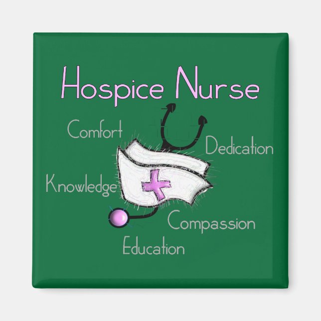 Hospice Nurse Gifts Magnet (Front)
