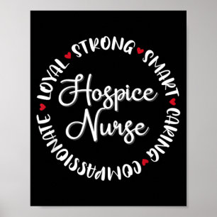 Hospice Nurse Gifts Nurses Nursing Graduation Poster