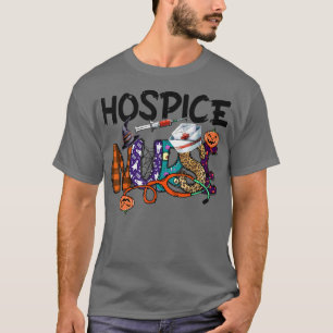 Hospice Nurse Halloween Party Shirt One Spooky Hos