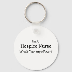 Hospice Nurse Keychain