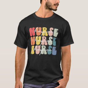 Hospice Nurse Life Groovy Hospice Nurse Week T-Shirt