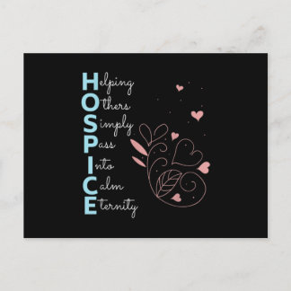 Hospice Nurse Postcard
