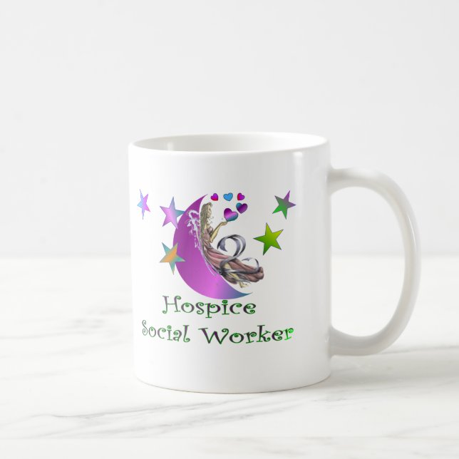 Hospice Social Worker Coffee Mug (Right)