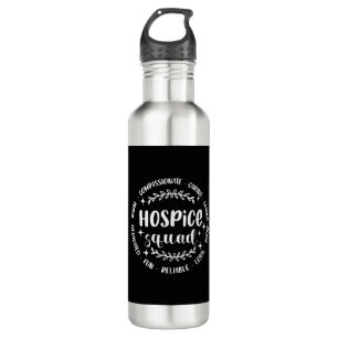 Hospice Squad Hospice Nurse Registered Nurse RN ER 710 Ml Water Bottle
