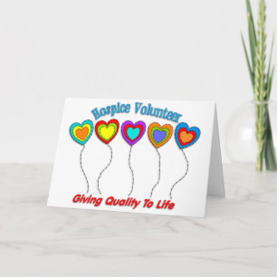 Hospice Volunteer Card