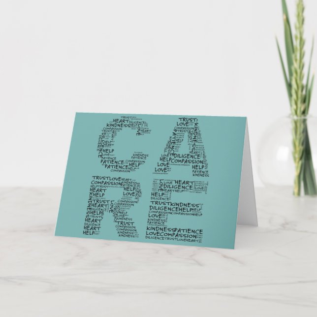 Hospice Workers Embody a Spirit of Caring Card (Front)
