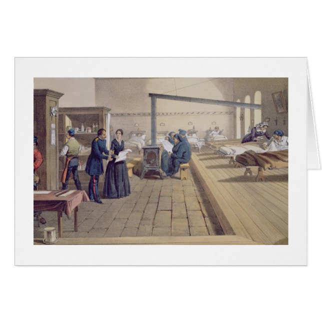 Hospital at Scutari, detail of Florence Nightingal (Front Horizontal)