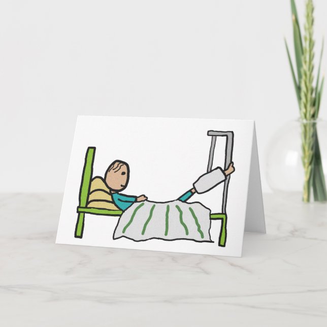 Hospital Bed Card (Front)