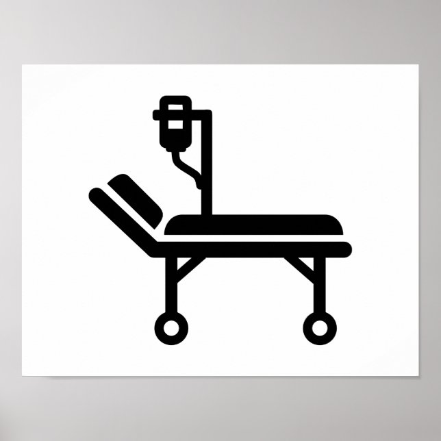 Hospital bed poster (Front)