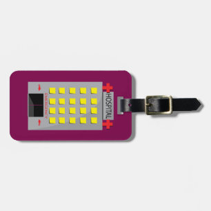 Hospital Building Emergency Entrance Luggage Tag