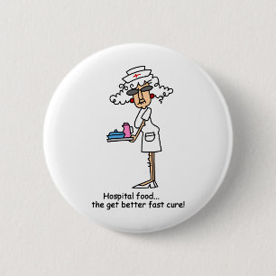 Hospital Food! 2 Inch Round Button