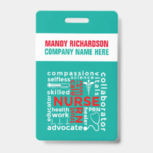Hospital Health Care Name Personalize Company Badge