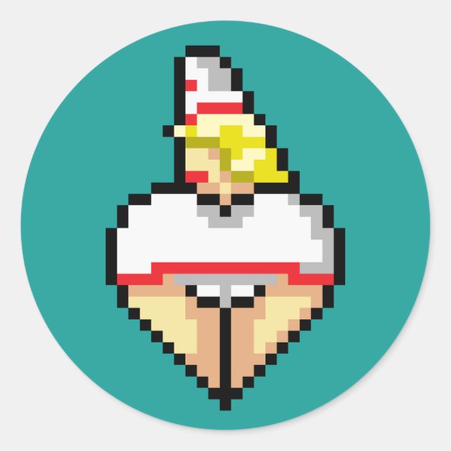 Hospital hottie Sticker (Front)