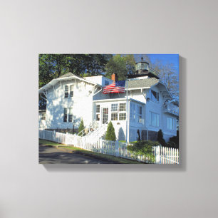 Hospital Point Lighthouse, MA toile enveloppée