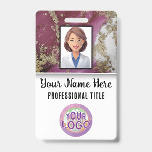Hospital Staff Name Title Logo Nurse Doctors  Badge