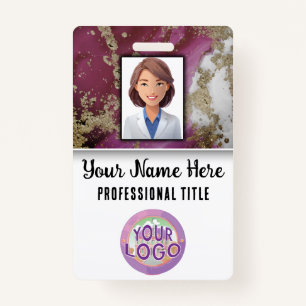 Hospital Staff Name Title Logo Nurse Doctors  Badge