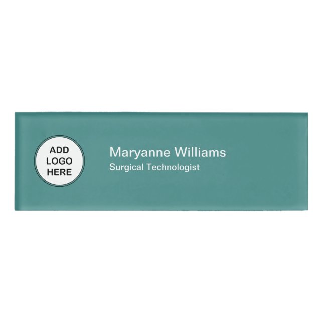 Hospital Surgical technologists Name Tag (Front)