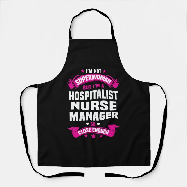 Hospitalist Nurse Manager Apron (Front)