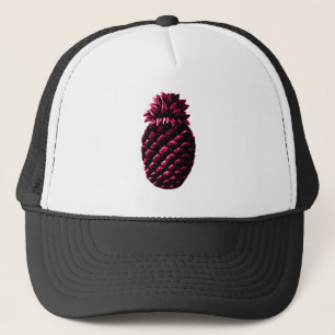 Hospitality Pineapple Magenta The MUSEUM Zazzle Gi Trucker Hat
