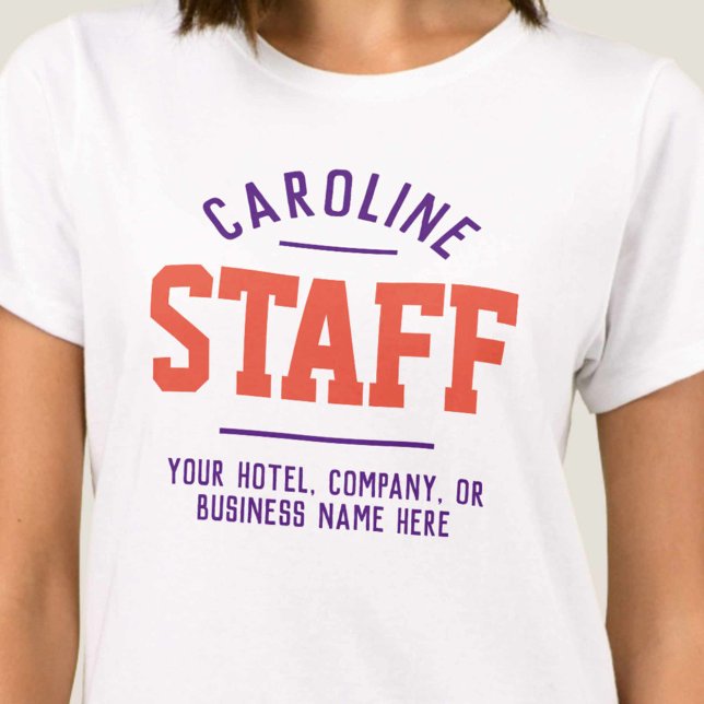 Hospitality Staff T-Shirt (Creator Uploaded)