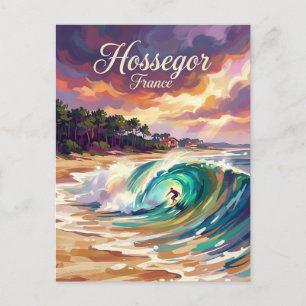 Hossegor France Postcard