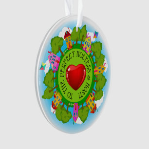 Host and Hostess Ornament