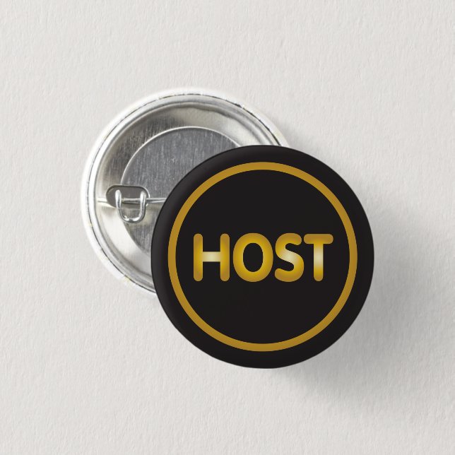Host button for event (Front & Back)