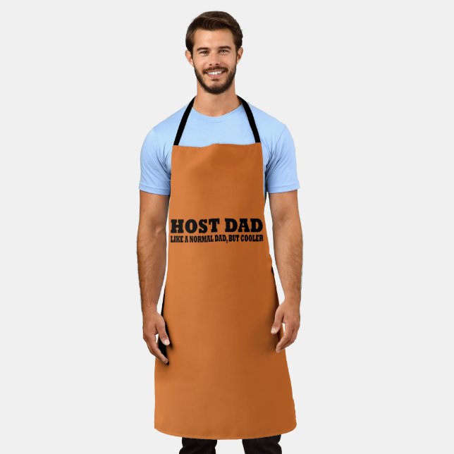 Host dad like a normal dad but cooler apron (Worn)