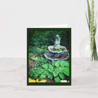 Hosta Garden Thank You Card