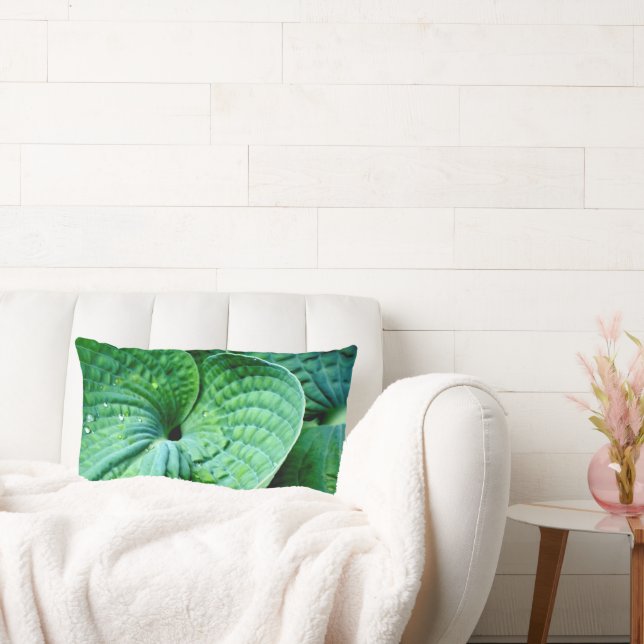 Hosta Heart Lumbar Pillow (Couch)