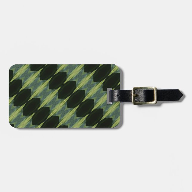 Hosta La Vista Zen Luggage Tag (Front Horizontal)